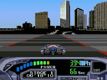 OutRun 2019 (Europe) screen shot game playing